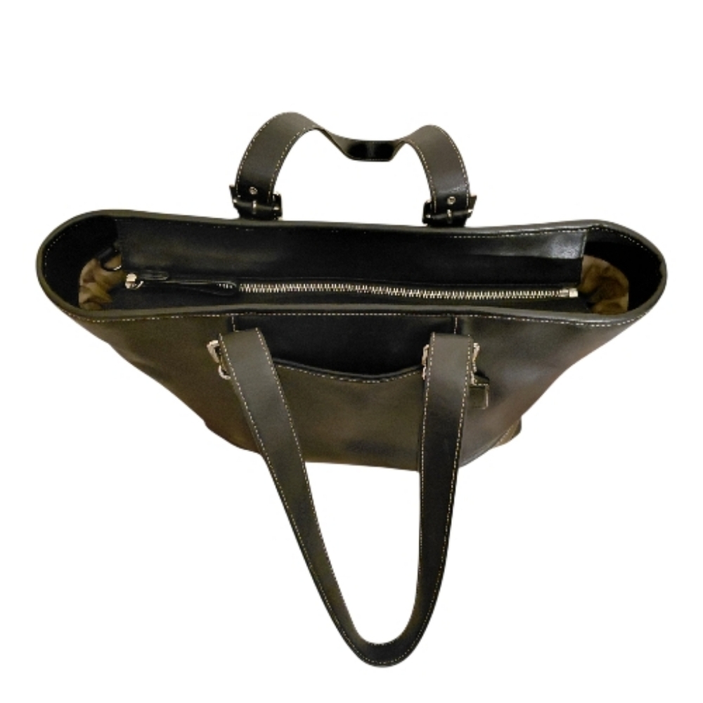 Coach Vintage Hampton Black Large Tote Bag - Picture 9 of 14